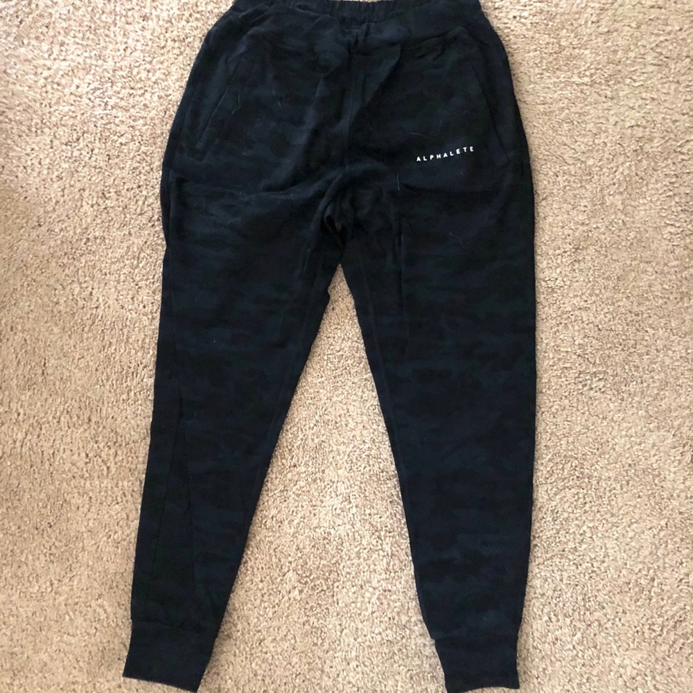 Black Camo Alphalete Joggers